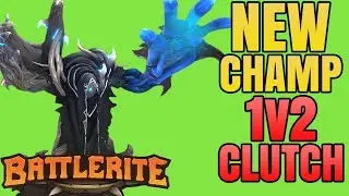 NEW CHAMPION - 1v2 Clutch - Battlerite Gameplay