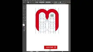 How to Design H+M Monogram logo in Illustrator | 2023 | #shorts #logo #illustrator #graphicdesigner