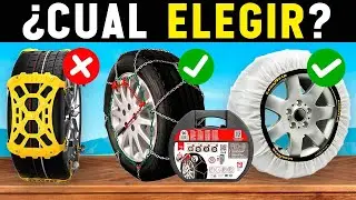 😮 Las 5 Mejores Cadenas de Nieve Para Coche 2025 | Acero y Textil de Amazon