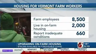 Forgivable loans available to upgrade on-farm housing in Vermont