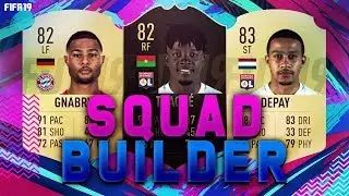 FIFA 19 Squad Builder - CHEAP HYBRID TEAM! UNDER 40K! w/ IF Traore, Depay + Gnabry!