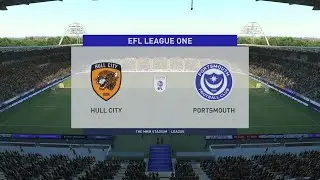 FIFA 21 | Hull City Vs Portsmouth |EFL League ONE | Full Match & Gameplay |