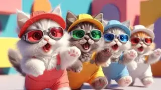 Cutest Cat Video Funny Dance 🩰😻|Video for Cats n kitten| बिल्ली डांस