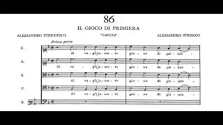 Alessandro Striggio - Il Gioco di Primiera (Score)