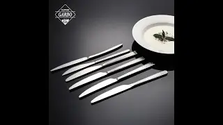 China Flatware Manufacturer Special Handle Round Edge Stainless Steel Knife for Dinner Steak