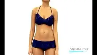 Kenneth Cole Ruffle-licious Flounce Hipster Bottom | SwimOutlet.com