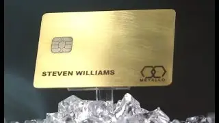Metallo Card - Personalized Luxury Metal Credit / Debit Cards