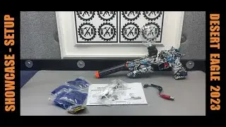 Showcase/Setup: Desert Eagle Top Loader Gel Ball Blaster from Amazon (New 2023 Style)