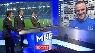&ldquo;Your top was horrendous!&rdquo; &ldquo;A bit like your hairline!&rdquo; - Wayne Rooney & Jamie Carragher's MNF banter