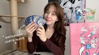 ♡ Sistemiamo insieme le mie NUOVE carte Pokémon comprate in fiera