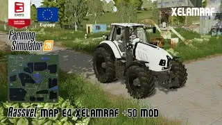 Farming Simulator 20 Mod +50 Vehicles Map Rassvet | Map tour | Europe Map | MEGA