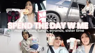 Vlogmas🎄 DAY in my life as a SAHM & wifey | reality w boys | lunch & errands | sister visits