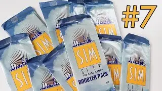 Sim City TCG / CCG: 10x Booster Pack Opening / Unboxing + Card Game Review (Mayfair Games) [1994] #7