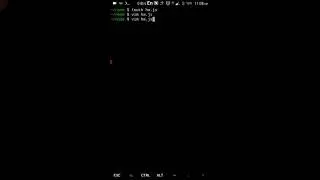 My First Program in Node #shorts #node #nodejs #termux