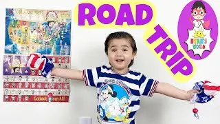 Ryan's World Road Trip w/ Super Cooper's Toys