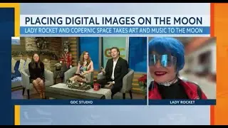 Great Day Colorado - Copernic Space Moon Mission with Lady Rocket and Global Lighthouse Studios