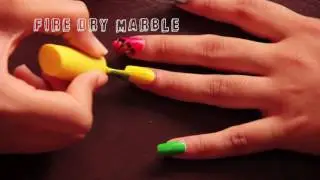 5 EASY DRY MARBLE NAIL ARTS