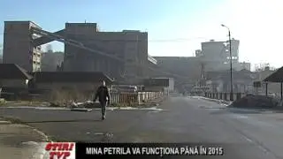 Mina Petrila va functiona pana in 2015