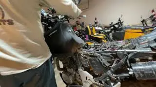 DR650 Lectron Pro First Start
