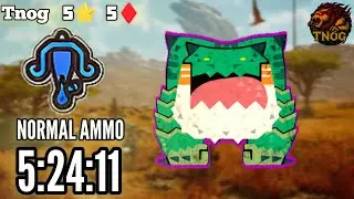 [MONSTER HUNTER WILDS] Chatacabra Temprato ⭐5 in 5:24 - LBG Normal Ammo - Multiplayer ITA