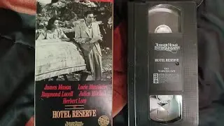 Hotel Reserve (Full 1990 Turner Home Entertainment VHS)