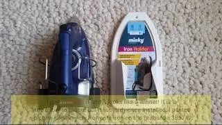 User Review: Brabantia Wall-Mounted Rest and Hanging Ironing Board Holder, Gray