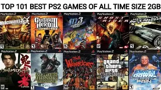 Top 101 Game PS2 Terbaik Sepanjang Masa Size 2GB | Game PS2 Terbaik | Emulator PS2 4K