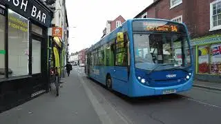 First Bus ADL Alexander Dennis TransBus Enviro300 SL63GBF 67431 Lowesmoor, Worcester, UK #buses