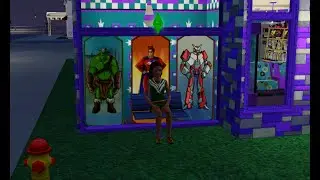 Мой магазин товаров для гиков в Бриджпорте, построенный в The Sims 3!