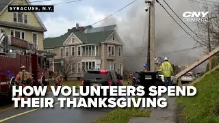 Red Cross volunteers spend Thanksgiving aiding displaced families after Syracuse fire