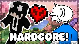 Beating Minecraft HARDCORE For The FIRST TIME