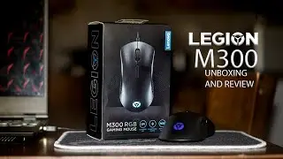 Lenovo Legion M300 RGB Gaming Mouse Unboxing And Review