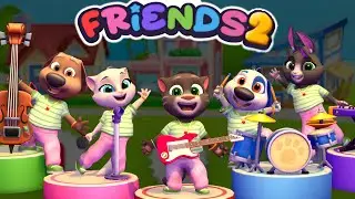 Rock Stars in My Talking Tom Friends 2 Gameplay Android ios 