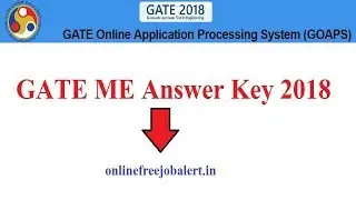 GATE ME Answer Key 2018 | Download! Mechanical Engineering Answer Sheet