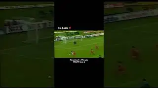 Birthday - Rui Costa: the Portuguese legend scoring a beautiful goal with a subtle chip