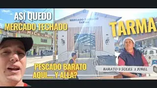 EL REMODELADO MERCADO TECHADO DE TARMA