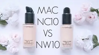 Review: MAC Studio Fix Fluid NC10 VS NW10