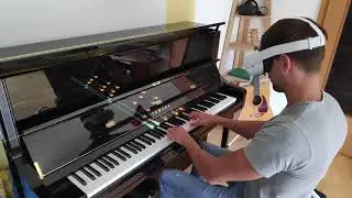 VR Piano assitant Magic Keys on Oculus Quest 2 - Pre-Alpha Demo
