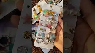 Trendy Korean Hair Clips Card #shorts #Koreanaccessories #fashionaccessories #hairclips