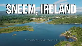 Sneem ,Ireland - Aerial 4K