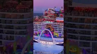 Icon 😱 . . . . #iconoftheseas #royalcaribbean #iconclass #wonderoftheseas #legendoftheseas #utopia..