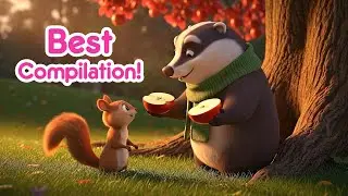 Best Compilation of Pumble the Badger! 🌟 | Animated Stories for Toddlers