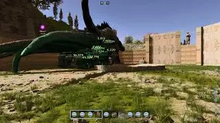 ARK Overseer Desolatitan Boss Fight