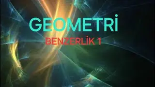 BENZERLİK 1