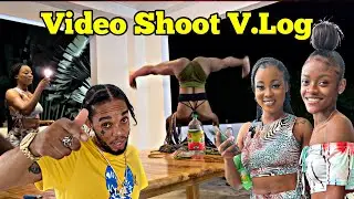 VLog @nickiivsklyne  || NKlyne Video Shoot || Belfont Villa || Crazy Fun