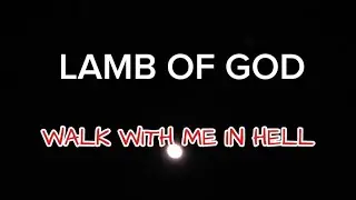 COVER DRUM ( LAMB OF GOD - WALK WITH ME IN HELL) REAL DRUM