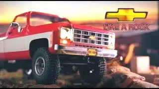 FMS Chevrolet K10 1:18 Pickup Truck Driving In the Forest
