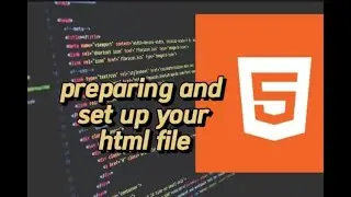 preparing and setup your HTML file | lesson 8 HTML in Somali
