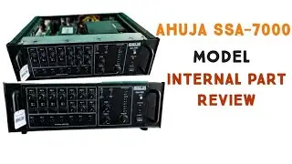 AHUJA SSA-7000 MODEL INTER NAL PARTS  REVIEW #hassansoundsolution  #amplifier #AHUJA700 #ahujassa