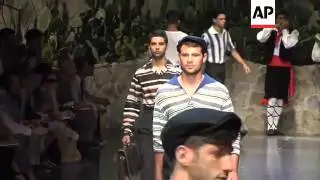 DOLCE&GABBANA SUMMER FASHION SINGS OF SICILY